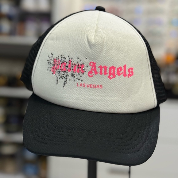 Palm Angels Rhinestone Logo - Vegas Motiff - NEW WITH BAGS - Picture 1 of 6